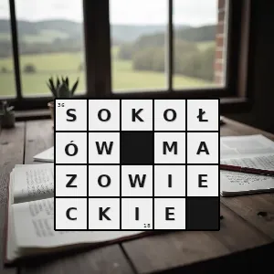 Hasło krzyżówkowe mazowieckie miasto z zakładami mięsnymi - sokołów mazowieckie – rozwiązanie, synonimy, podpowiedzi i definicje krzyżówkowe